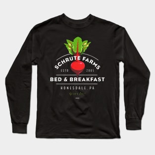 Schrute Farms Bed & Breakfast Long Sleeve T-Shirt